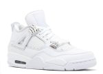 Nike Air Jordan 4 Retro METALLIC SILVER