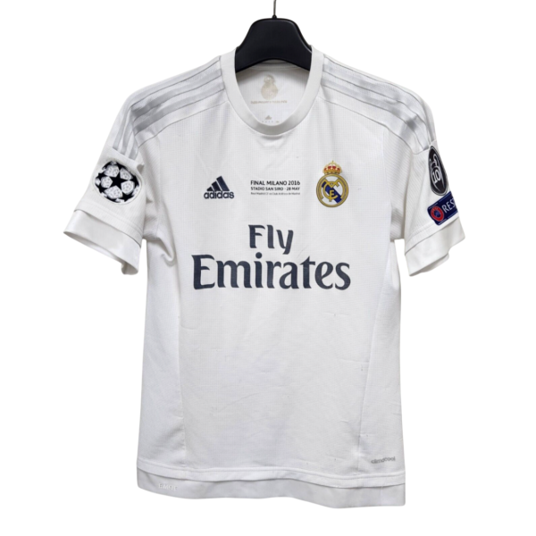 Camiseta Retro Real Madrid 15/16 1ª Equipación – Edición Final Champions League