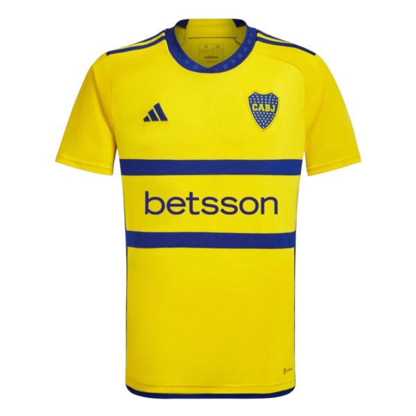 Conjunto Boca 24/25 2ª equipación talla niño