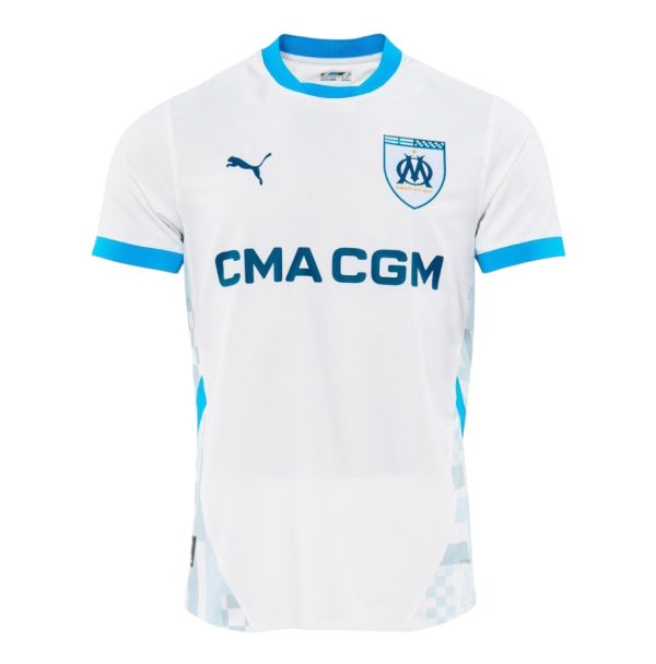 Conjunto Olympique Marsella 24/25 1ª equipación talla niño