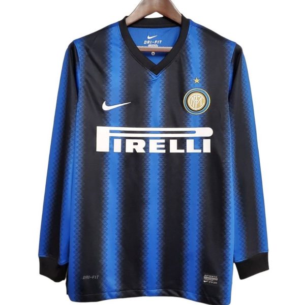 Camiseta Retro Inter Milan 10/11 1ª equipación manga larga
