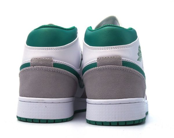 Air Jordan 1 Mid Grey Green