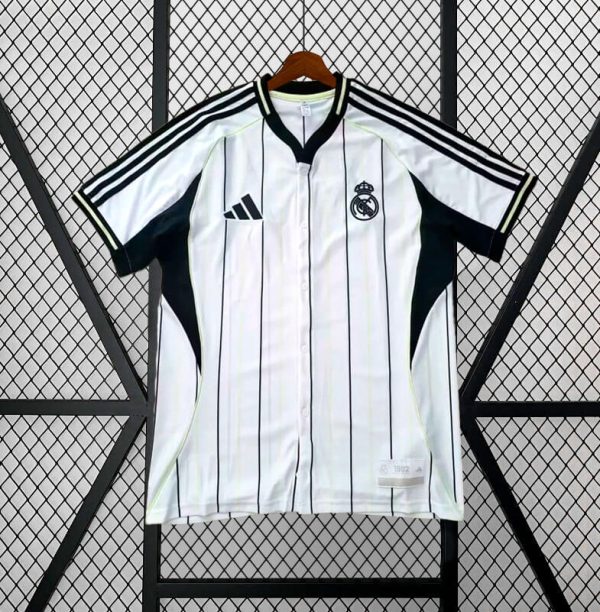 Camiseta Real Madrid Especial Estilo Baseball 2026