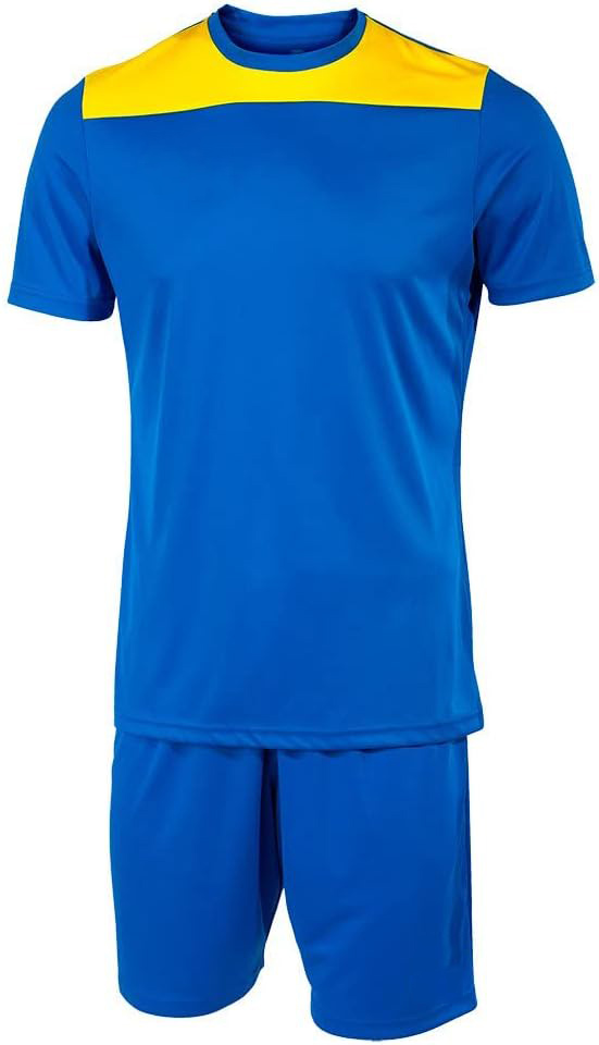 Conjunto Azul y Amarillo Futbol