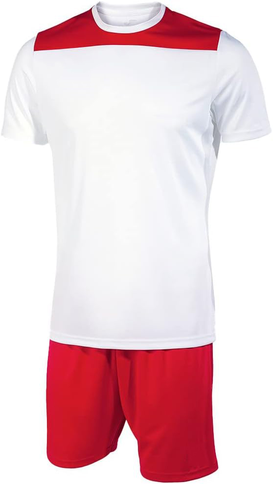 Conjunto Blanco y Rojo Futbol
