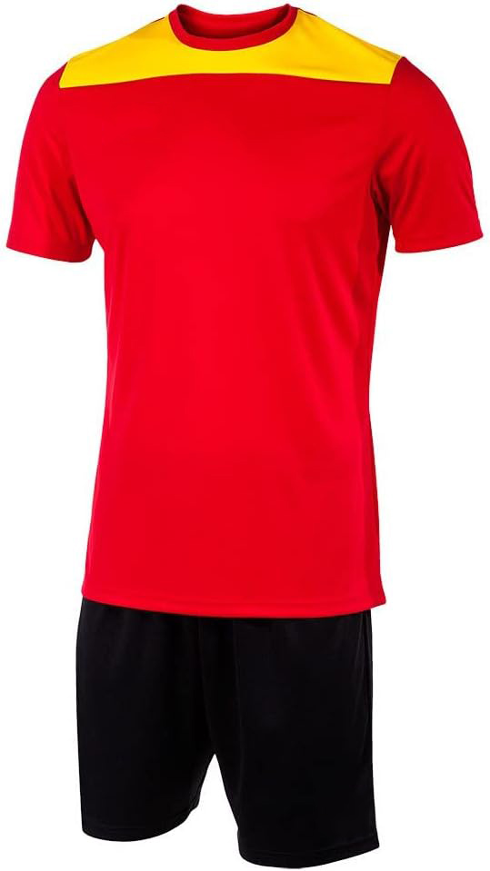 Conjunto Rojo y Amarillo Futbol