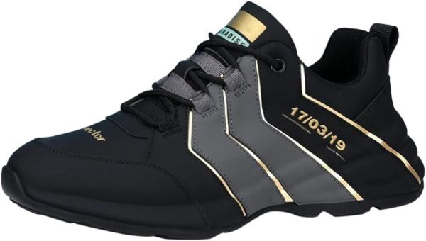 Zapatillas Deportivas Negra y Gris