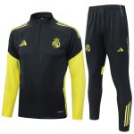 Chándal del Real Madrid negro y amarillo 2026 para niño